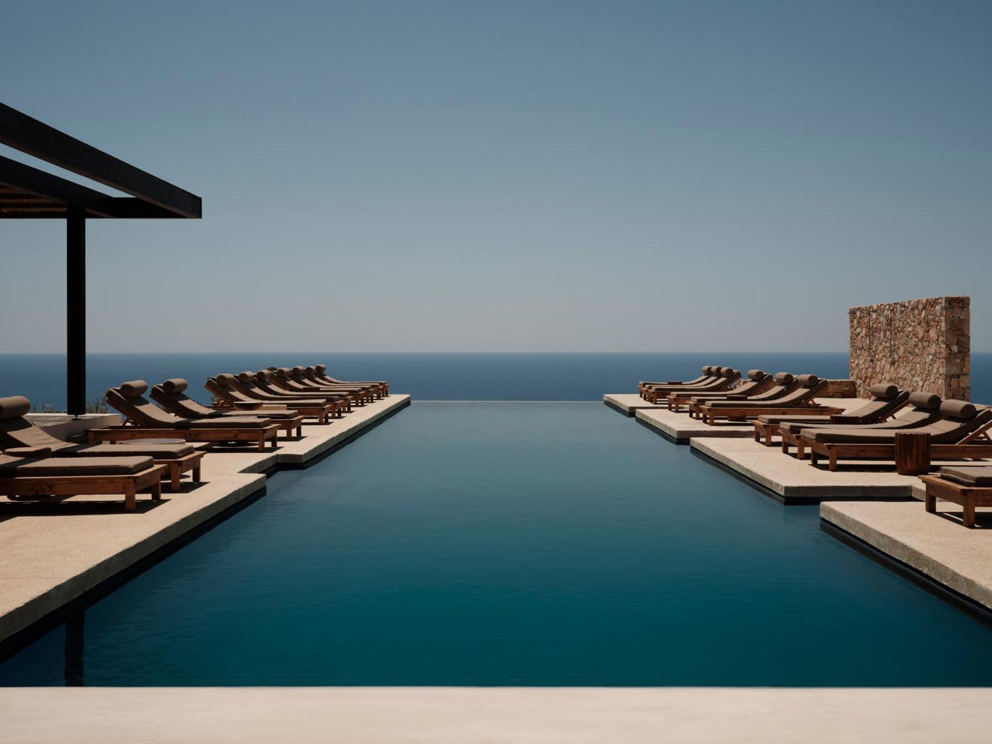 Gundari Hotel Petousis Kültér fotó